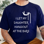 Wholesale Daughter Hang Out at Bars Graphic Tee - Navy Tee