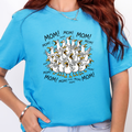 Wholesale Seagulls Calling Mom Graphic Tee - Heather Aqua Tee