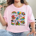 Wholesale Autism Awareness Graphic Tee - Soft Pink Tee