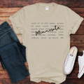 Wholesale Minnesota Typography Graphic Tee - White Tee
