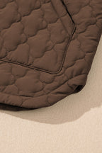 Evelyn Zip Up Winter Vest