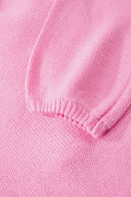 Olivia Backless Bubble Sleeve Sweater