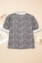 Lena Trim Short Sleeve Blouse