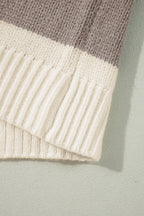 Amelia Colorblock Loose Pullover Sweater