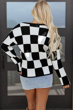 Amelia Drop Shoulder Knit Sweater