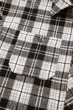 Leona Plaid Print Chest Shirt