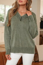 Alma Drop Shoulder Loose Sweater
