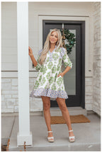 Margot Ruffle Detail Mini Dress