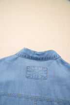 Daphne High Low Chambray Shirt