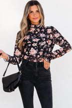 Laura Slim Fit top Long Sleeve Top