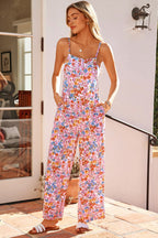 Journi Spaghetti Straps Loose Jumpsuit