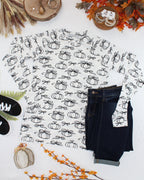 IN STOCK Blair Long Sleeve Top - Classic Pumpkins