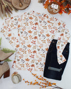 IN STOCK Blair Long Sleeve Top - Harvest Leaves