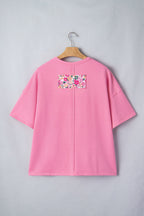 Adriana Big Flower Oversize Tee