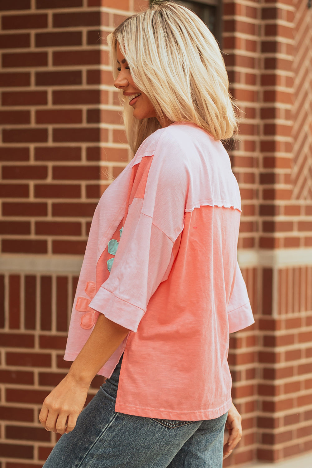 Wrenleigh Sleeve Oversized T Shirt