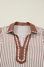 Romina Short Bubble Sleeve Blouse