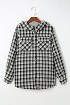 Evelyn Sherpa Lined Hooded Shacket