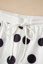 Marley Shoulder Pullover Drawstring Shorts Set