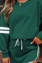 Sophia Shoulder Pullover Mini Skirt