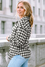 Ava Print Chest Tunic Shacket