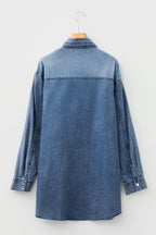 Takina Raw Hem Loose Shirt