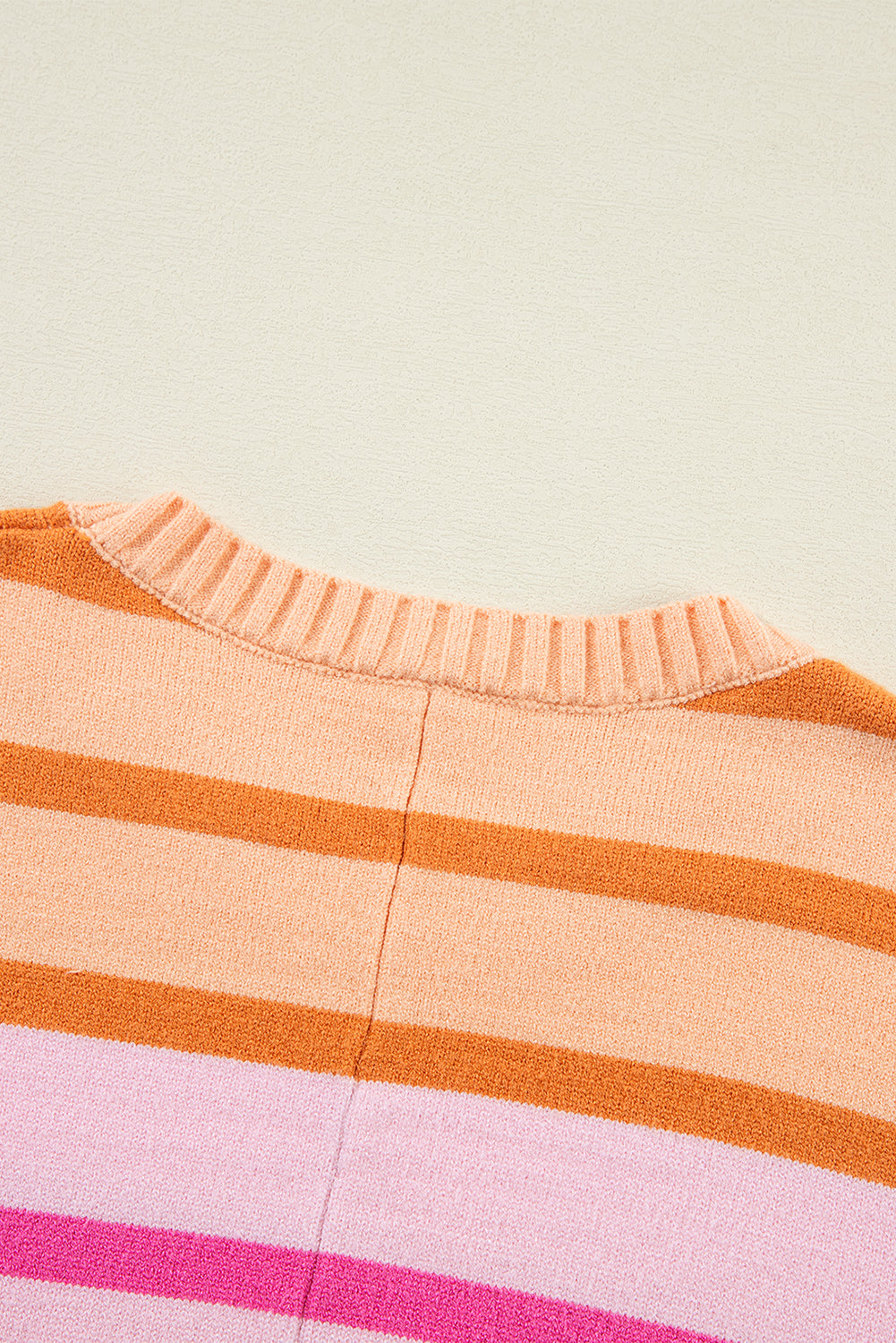 Sophia Ribbed Edge Loose Sweater