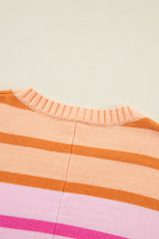 Sophia Ribbed Edge Loose Sweater