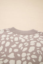 Avery Trim Drop Shoulder Sweater