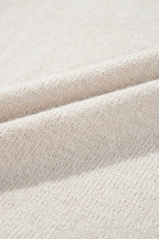 Mila Beaded High Bodycon Sweater