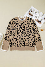Halle Lacy Trim Cuffed PLUS Sweater