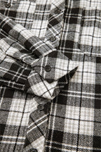 Leona Plaid Print Chest Shirt