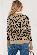 Amelia Ribbed Detail Cuffed Sweater