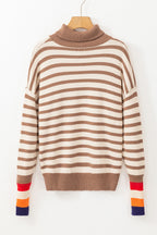 Caroline Bishop Sleeve Turtleneck Sweater