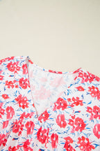 Zariah Ruffled Half Sleeve PLUS Dress