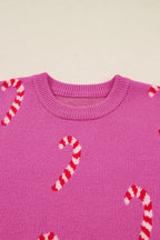 Ella Holiday Drop Shoulder Sweater