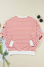 Mirilivia Claus Pattern Christmas Pullover