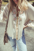 June Puff Sleeve Loose Shirt
