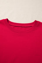 Aaliyah Patchwork Sleeve Colorblock Sweatshirt