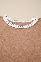 Abigail Color Block Patchwork PLUS Tee