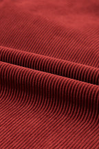 Araceli Ribbed Corduroy Oversized Sweatshirt