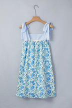 Estelle Knot Straps Mini Dress
