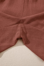 Kaia Waist Loose Linen Shorts