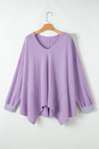 Rivka Exposed Seam Flowy PLUS Top