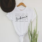 Wholesale Indiana Typography Graphic Tee - Ash Tee