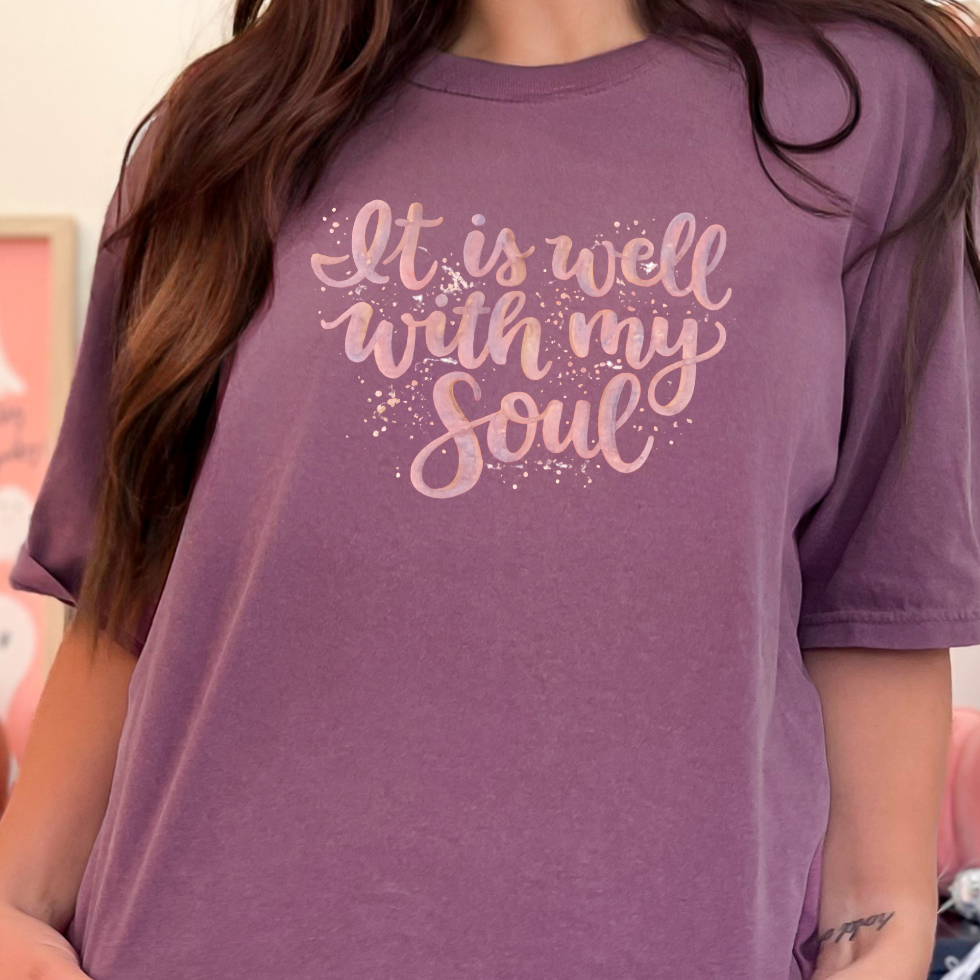 Wholesale It Is Well With My Soul Graphic Tee - CC Berry