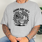 Wholesale Doing Dad Sh*t Graphic Tee - Grey Tee