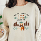 Wholesale Around the Campfire Graphic Tee - Natural Tee