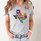 Wholesale Retro States Graphic Tee - Black Tee