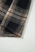 Meredith Double Flap Brushed Shacket