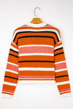 Mirissa Shoulder Cropped Pullover Sweater